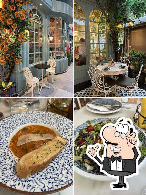 The interior of Cafe De Flora