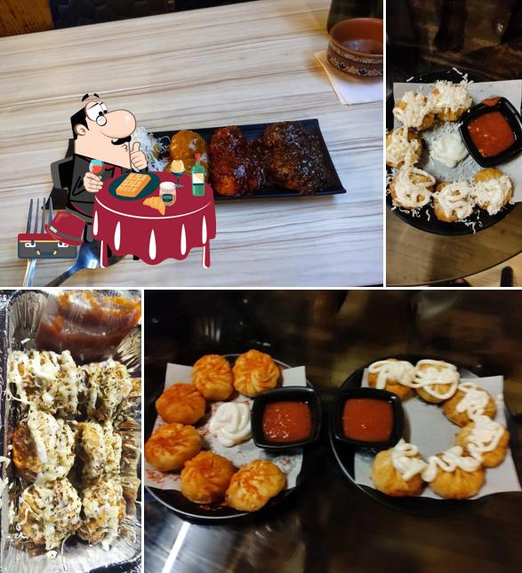 Cafe Momocita serves a selection of sweet dishes