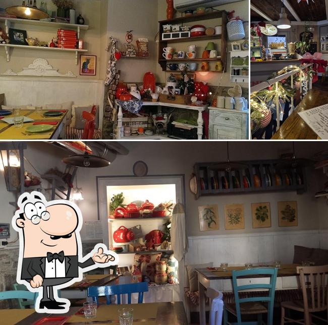 Gli interni di Caffè La Campana