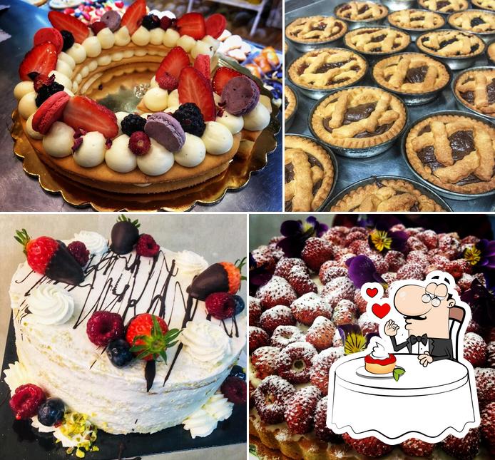 Lazzeri serve un'ampia gamma di dolci