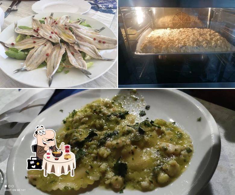 Platti al Ristorante 'A Triglia