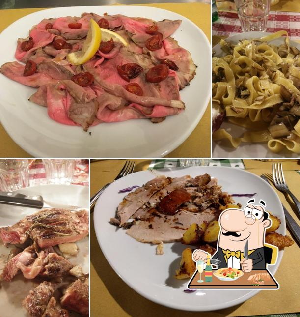 Platti al Al Ragno hosteria di un tempo