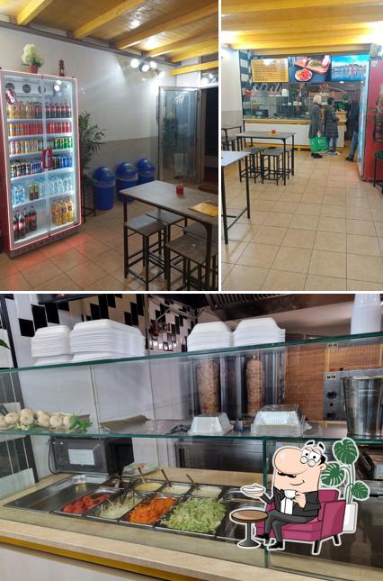 Gli interni di Baba Kebab Quartucciu
