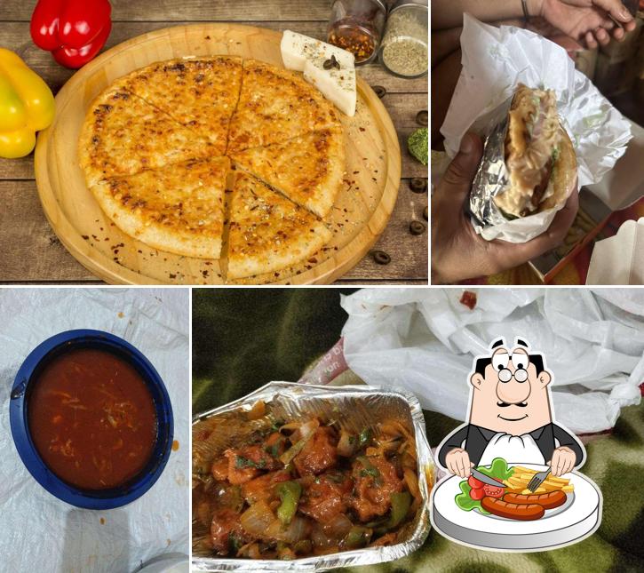 Food at Dabbu Pizza
