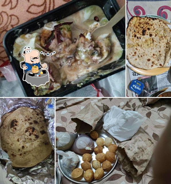 Food at Krishan Chat Bhandar