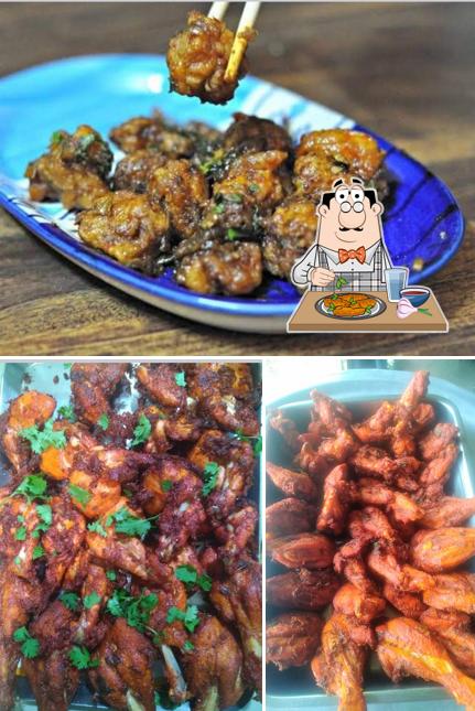 Chicken wings at Mubarak biryani