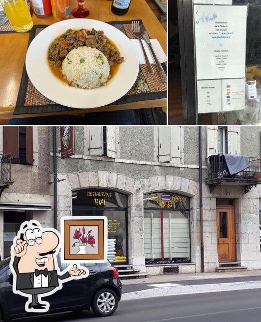 Gli interni di Ngam Food