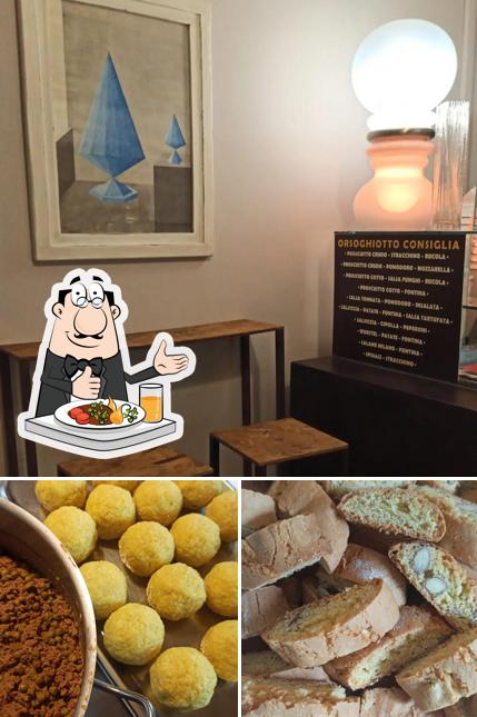 Dai un’occhiata alla immagine che raffigura la cibo e interni di Orsoghiotto Piadineria