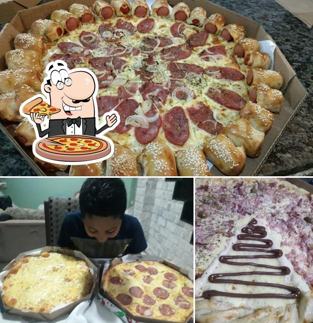 Consiga diversos variedades de pizza