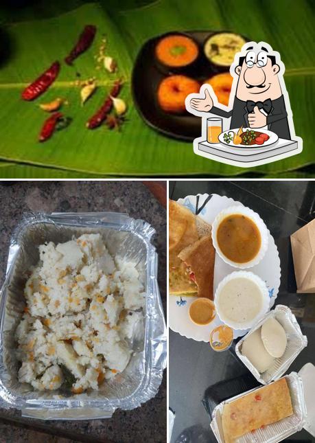 Food at The Naidu’s South Indian Cafe