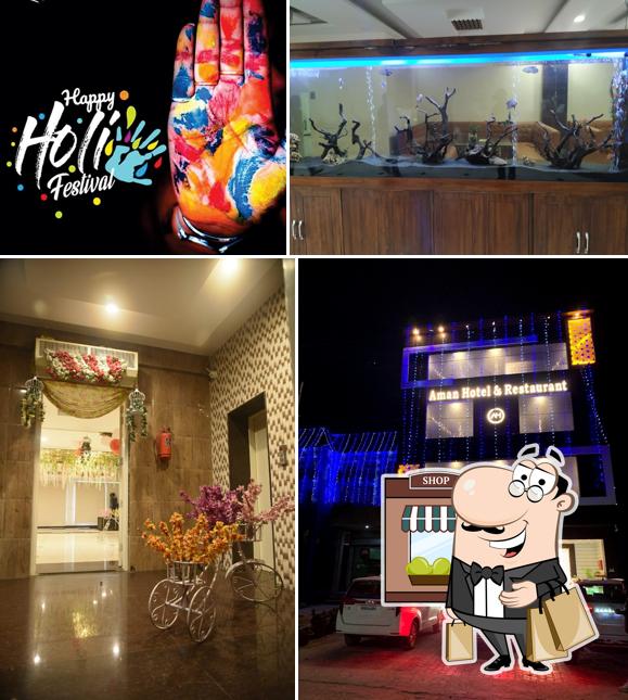 Enjoy the view outside Aman Hotel And Restaurant Dera Bassi Zirakpur