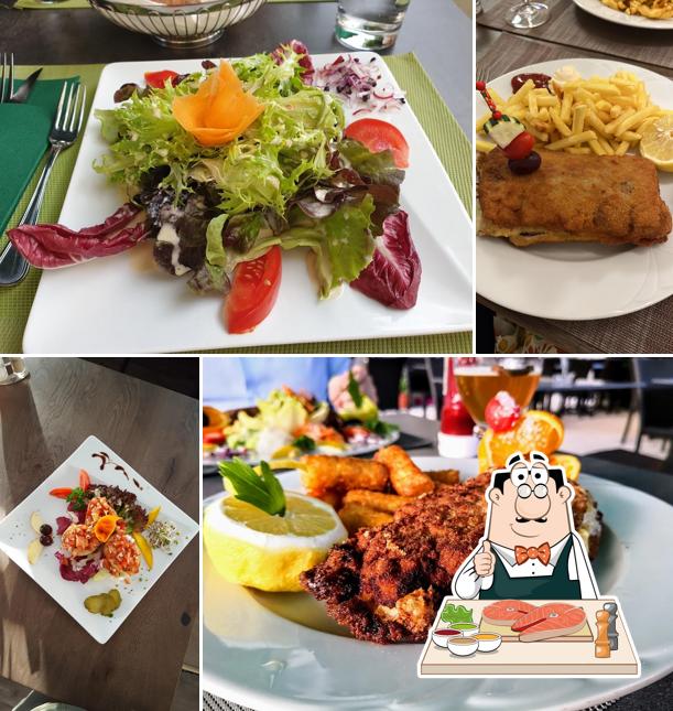 Fish and chips al Restaurant Zum Geni