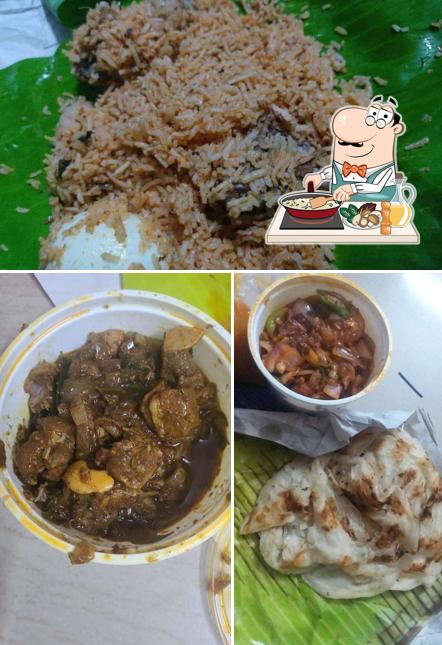 Fried rice at Madurai Pandi Muniyandi Hotel