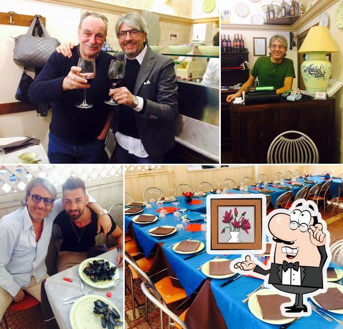 Gli interni di Amici Miei Taranto