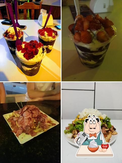Blitz Lanches E Pizzas oferece uma escolha de sobremesas