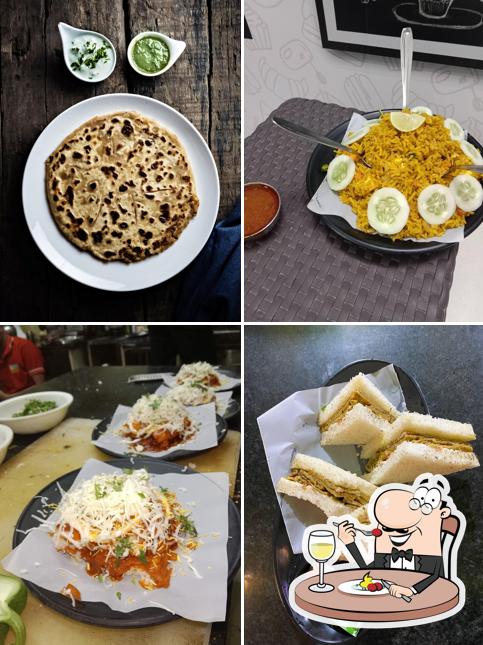 Meals at Maa Durga cafe, Thergaon