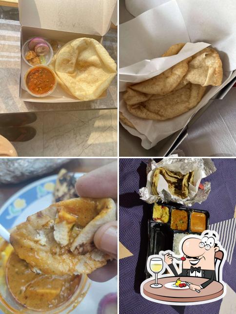 Food at Haldiram's Restaurant