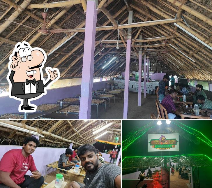 The interior of Hotel New Punjabi Dhaba