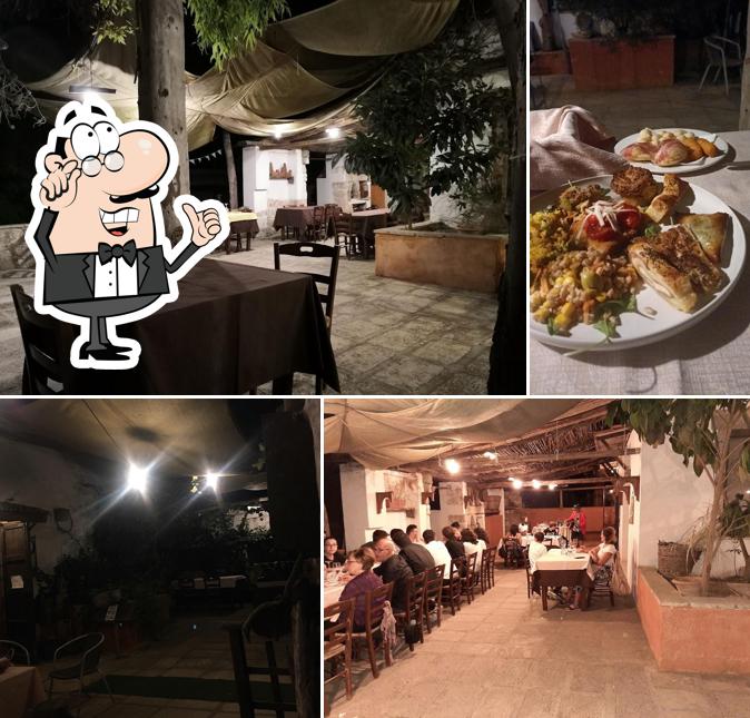 Gli interni di Trattoria Le Casine sull'Asso