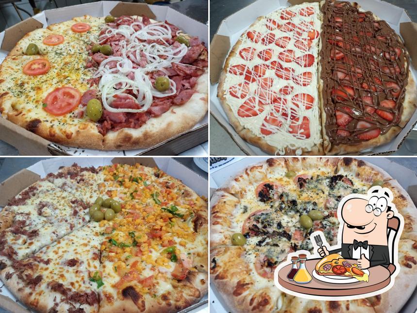 No Pizzaria & Esfiharia Luanna em Cidade Ariston Estela Azevedo, você pode degustar pizza