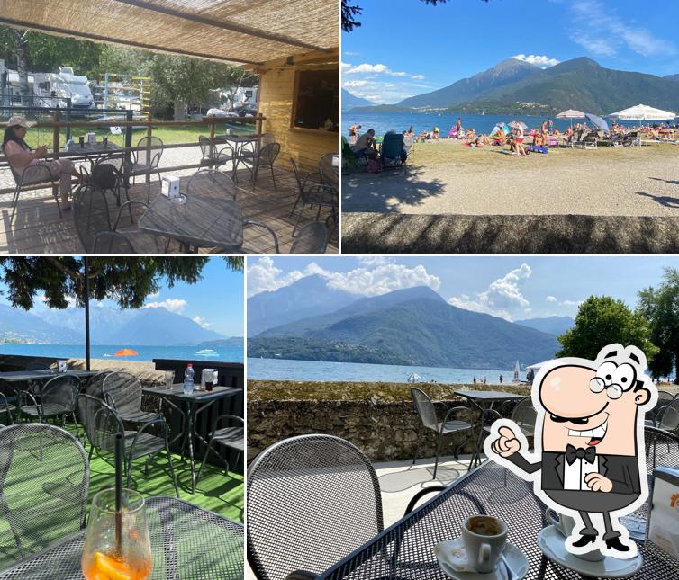Gli interni di Bar Breva
