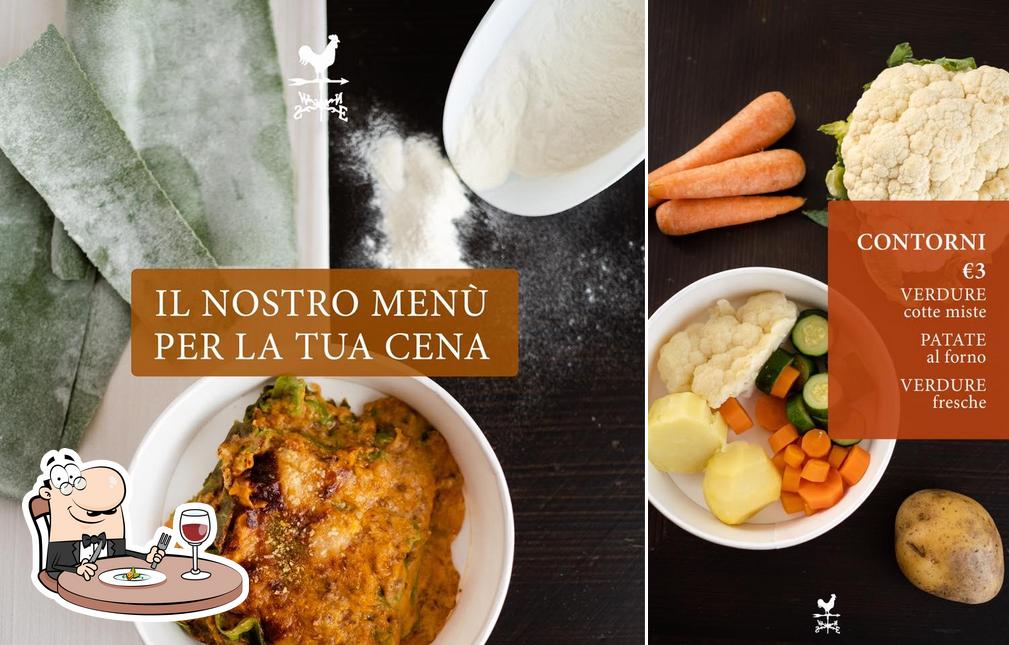 Cibo al Osteria del Michelás