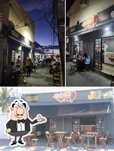 O interior do Grego Da Hora - Churrasco Grego