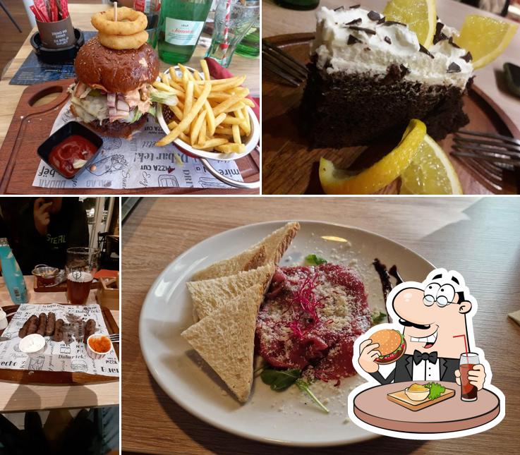 Hamburger al No Name Pub