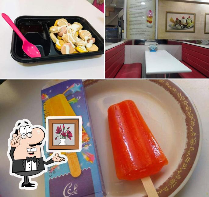 The interior of Cream Chills