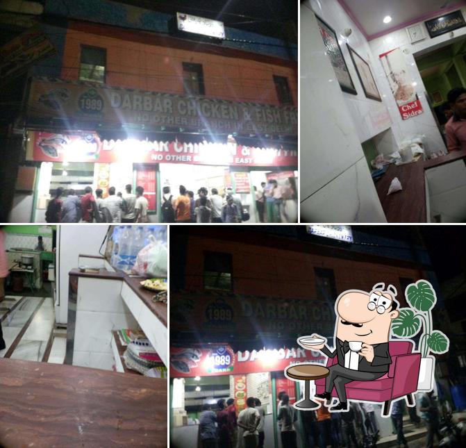 The interior of Darbar Chicken & Fish Fry