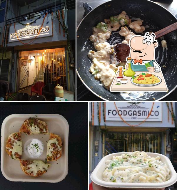 Food at Foodgasmico Cafe