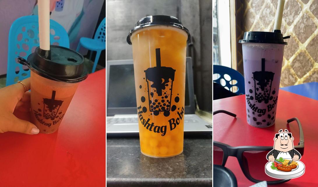 Meals at Hashtag Boba - BTS