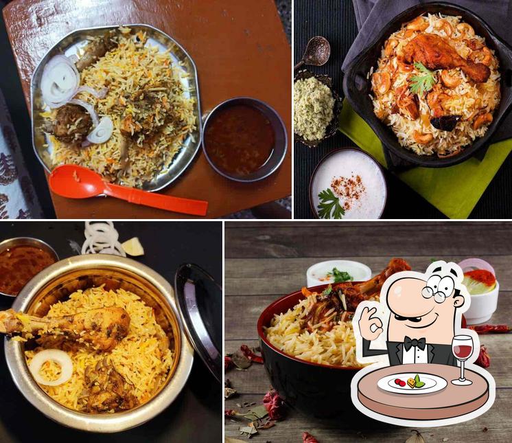 Food at Lucknowi Biryani