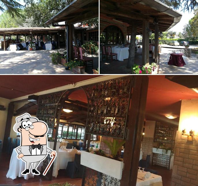La foto della esterno e bancone da bar di Ristorante La Prateria