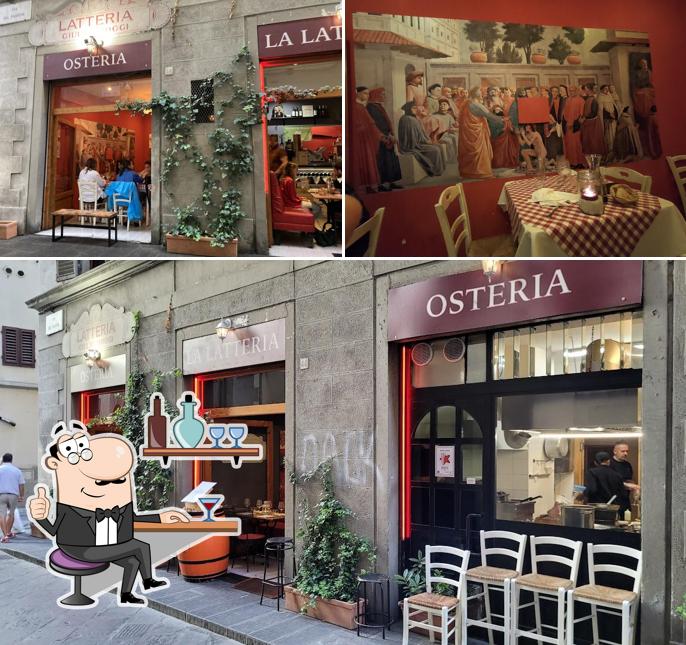 Siediti a un tavolo di Ristorante Osteria La Latteria - Cucina tipica Fiorentina