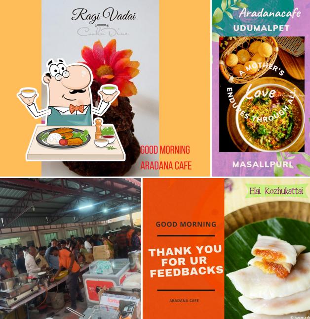 Food at Sri Aradana cafe