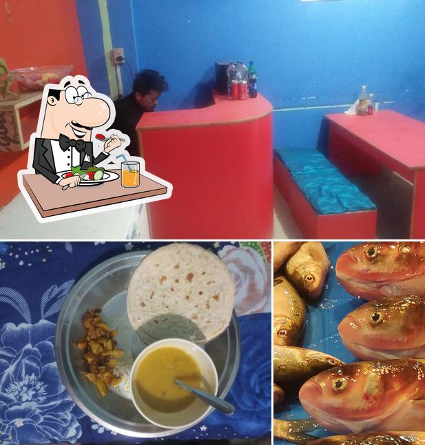 The image of Roof Garden Restaurant’s food and interior