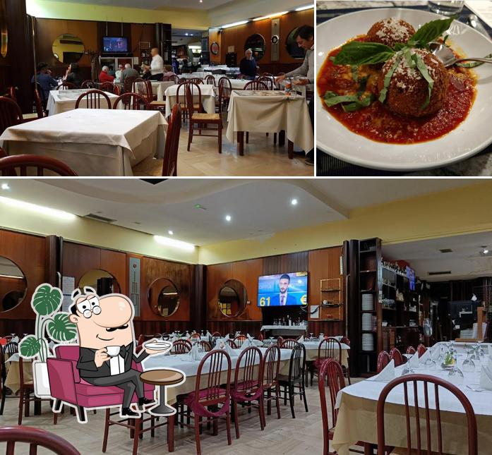 La interni e bevanda del ristorante