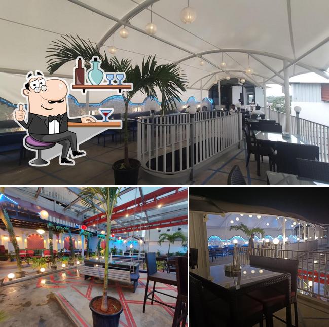Check out how The Bell Curve - A Rooftop Cafe Restaurant looks inside
