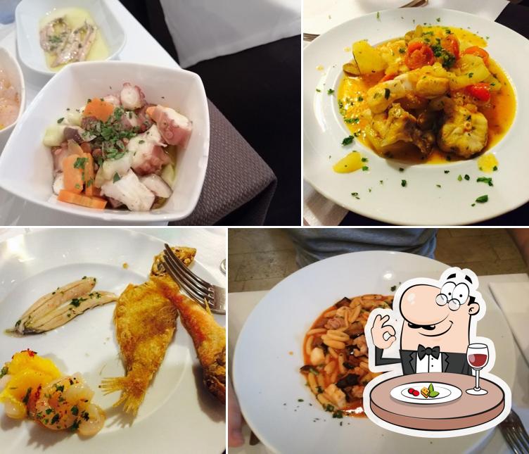 Platti al Trattoria ''Fontana d'Ercole''