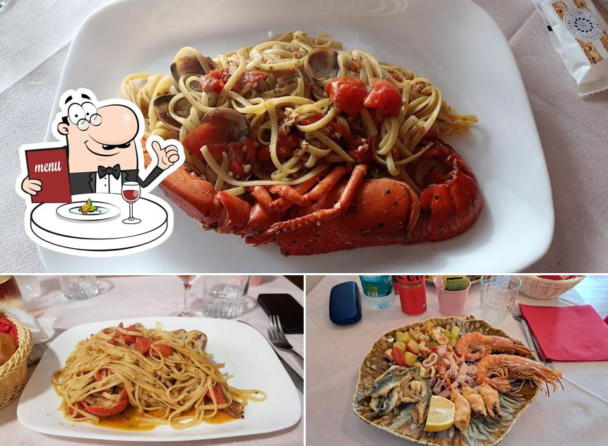 Platti al Trattoria Colombo Varazze