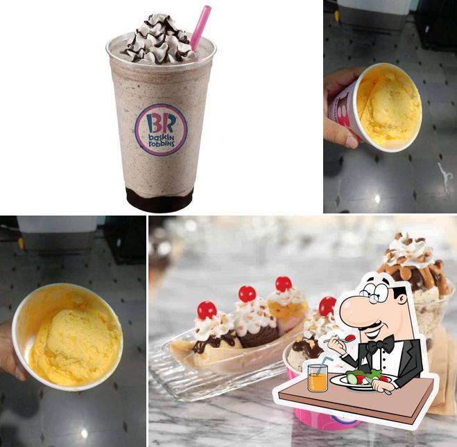 Food at Baskin Robbins - Ice Cream Desserts