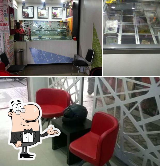 The interior of Thanco's Natural Icecream