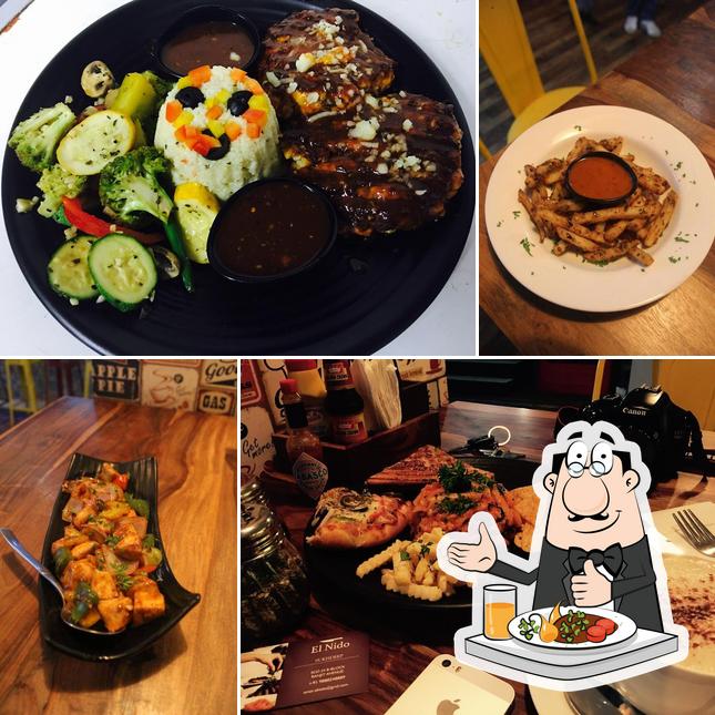 Food at El Nido cafe & lounge