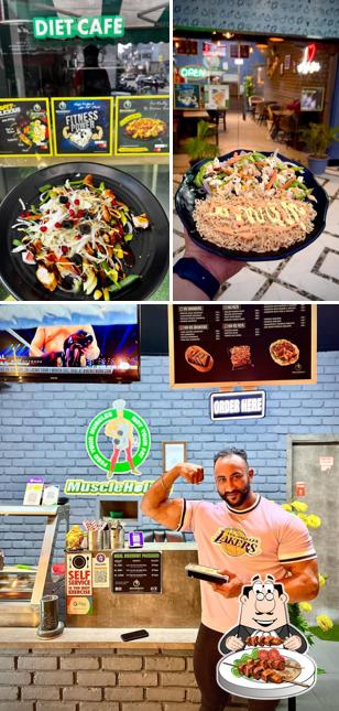 Food at Muscleholics Batala