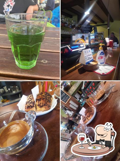 Tra le diverse cose da Bar Antico Caffè Gussetti si possono trovare la cibo e bevanda