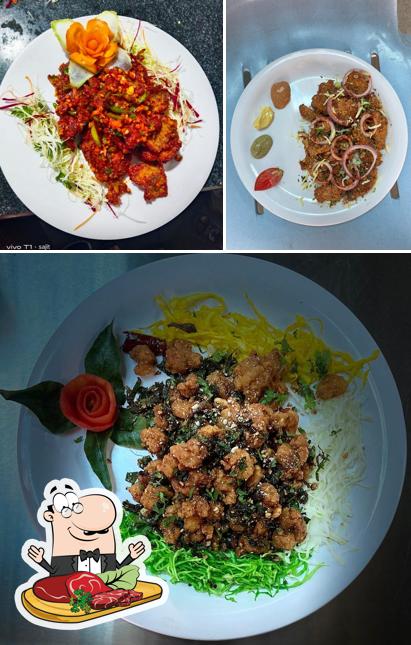 Order meat dishes at CELEBRATIONS Family Restaurant & BAR
