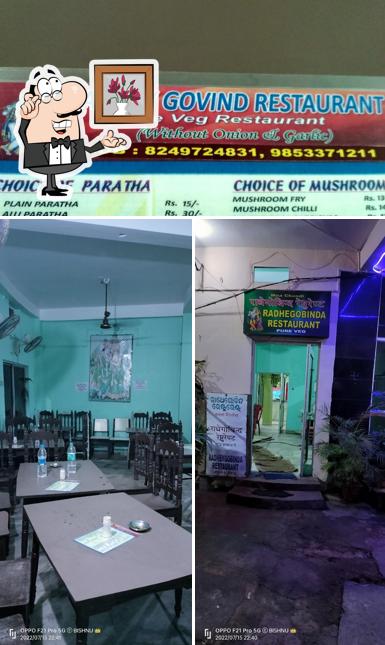 Check out how Radhey Gobind Restaurant ( Pure veg) looks inside