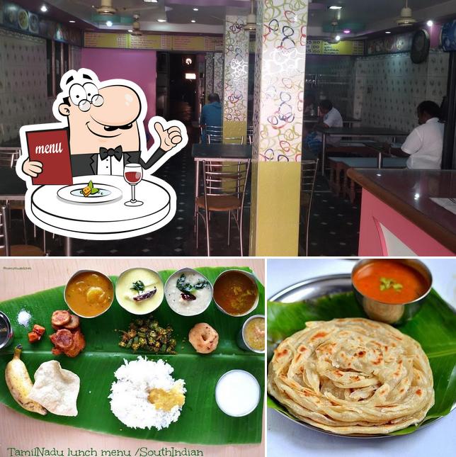 The restaurant's food and interior