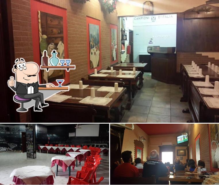 Gli interni di La carica dei 101...pizzeria..focacceria